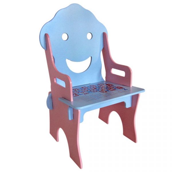 kikimmy 可愛微笑木製學習椅