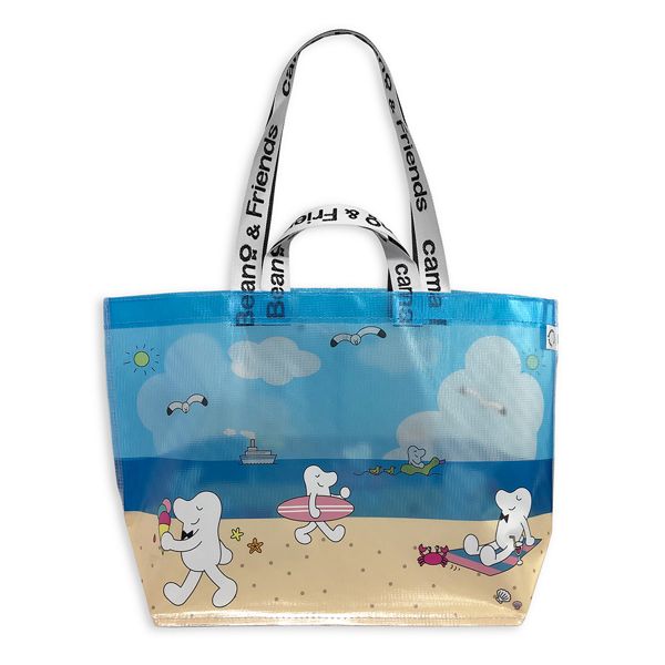cama Beano & Friends 海灘托特購物袋(夏天海邊)